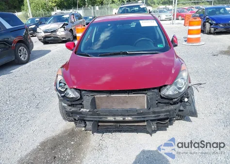 2017 Hyundai Elantra Gt z USA, uszkodzony, nr VIN KMHD35LH8HU349950